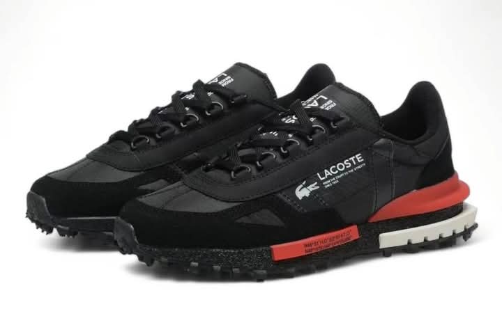 Lacoste Elite Active "Black & Red"