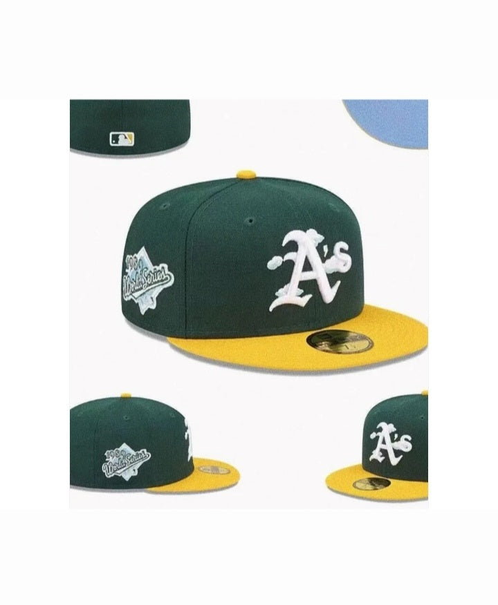 Green Fitted Cap
