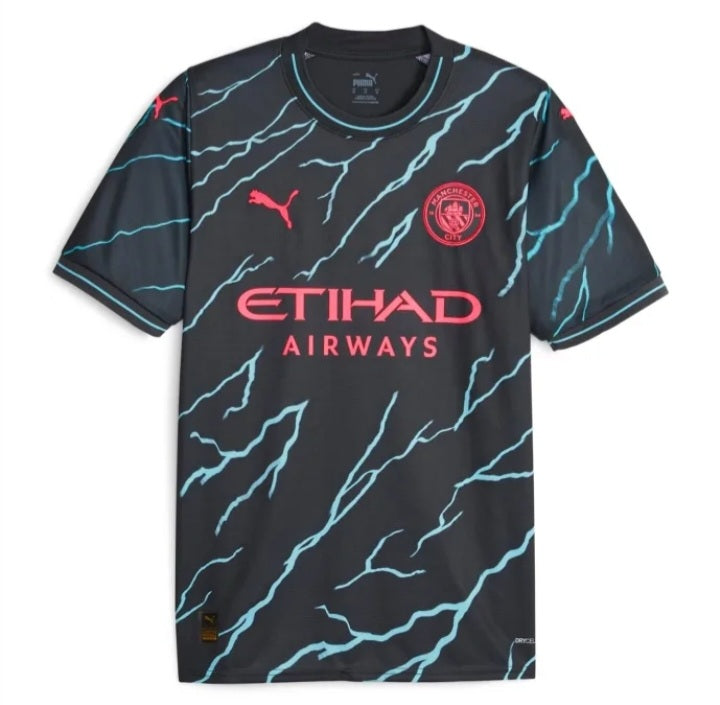 Man City Men's Third 23/24 Soccer Jersey