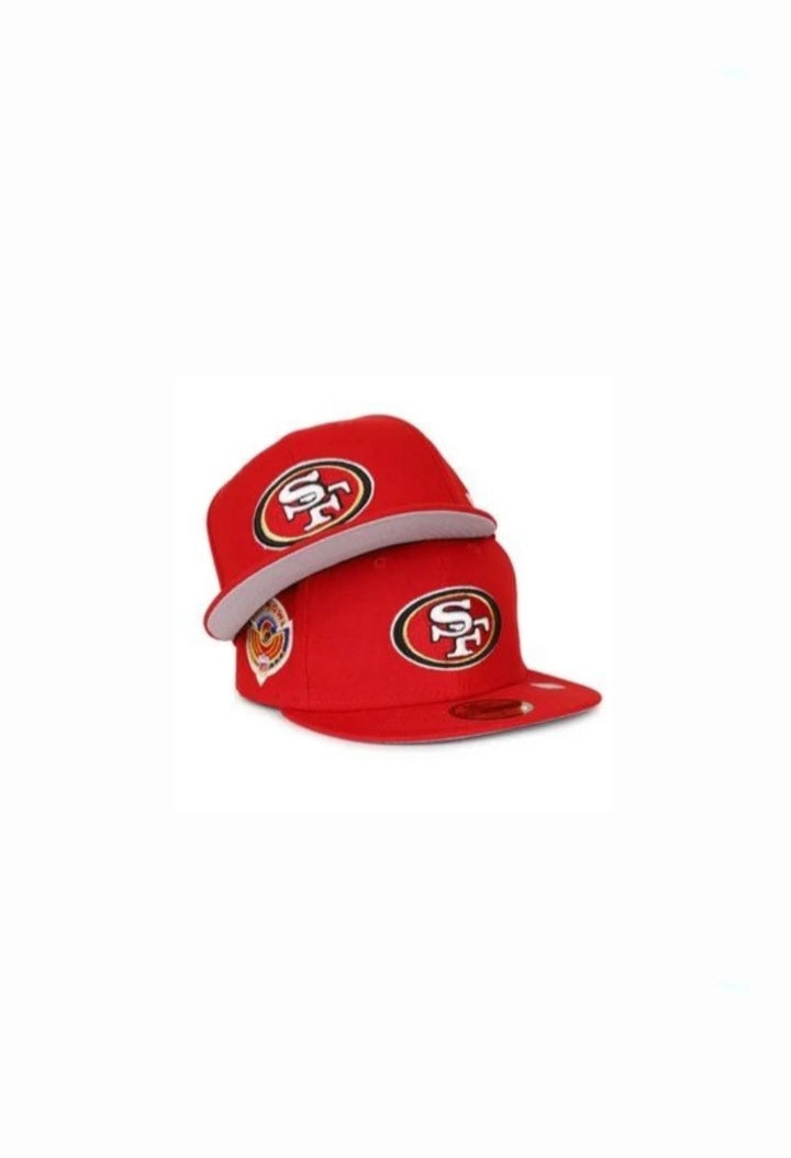 New Era Red Fitted Cap