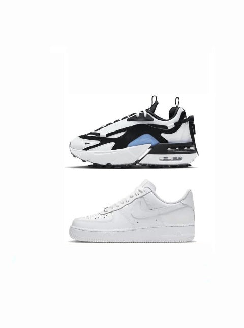 Nike Air Max Furyosa+Nike Air Force 1"White"....COMBO