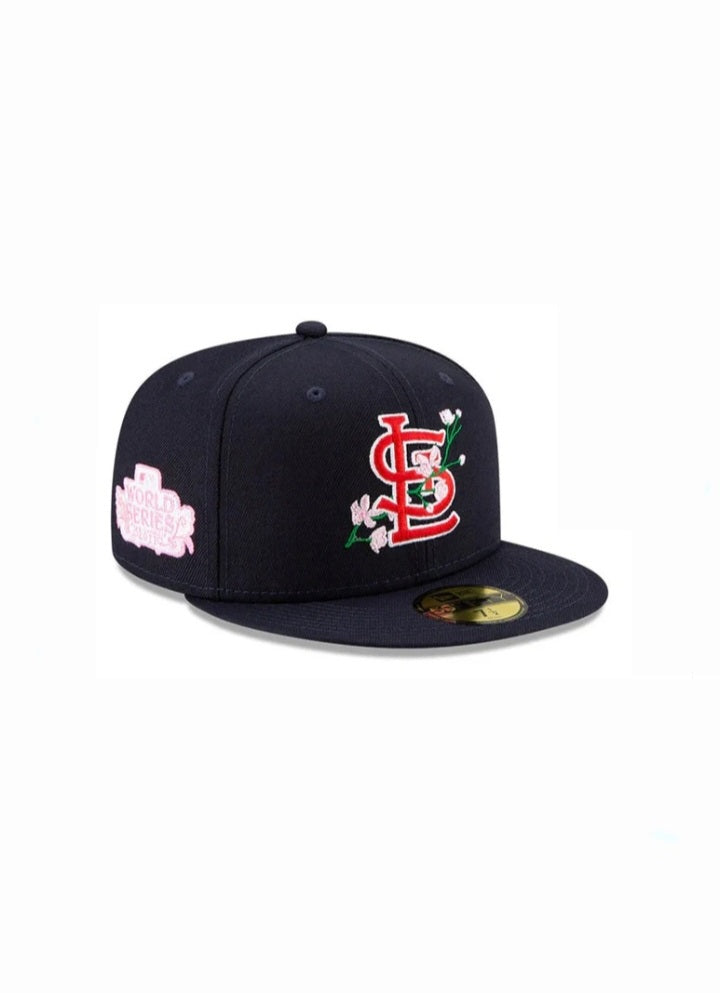 Navy Blue Fitted Cap