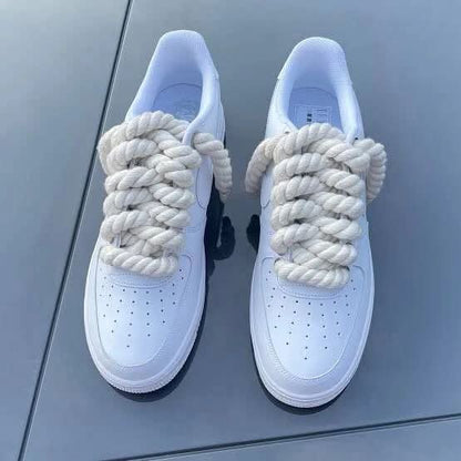 Air Force 1 White Custom Ropes