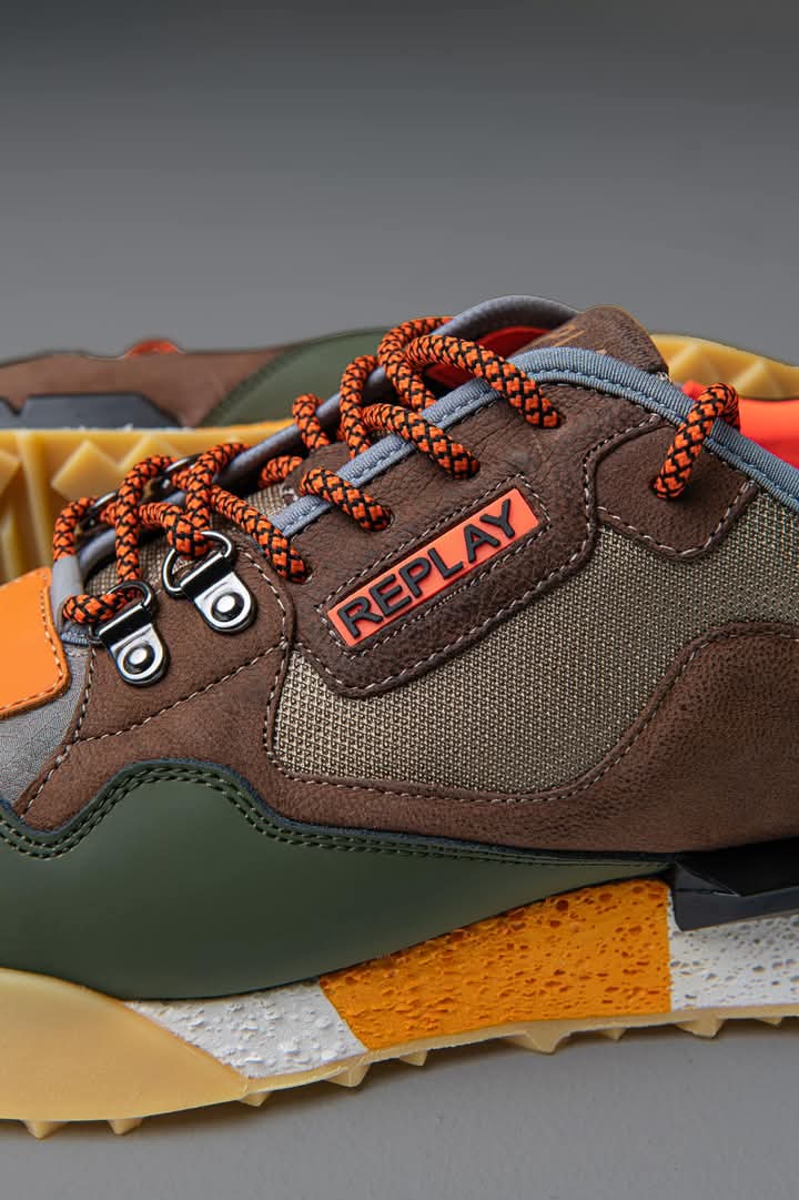 Replay Field "Brown & Green, Black"