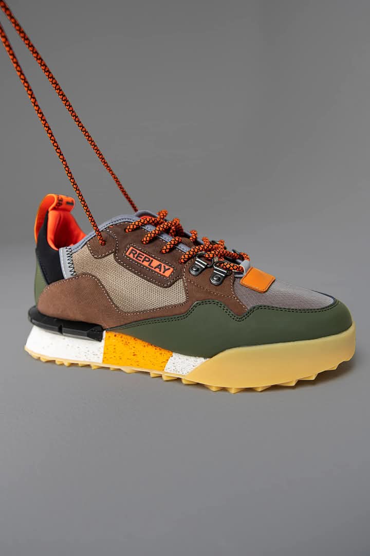 Replay Field "Brown & Green, Black"