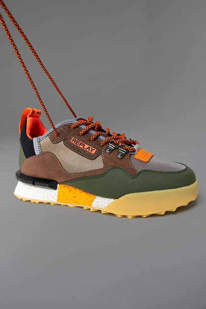 Replay Field "Brown & Green, Black"