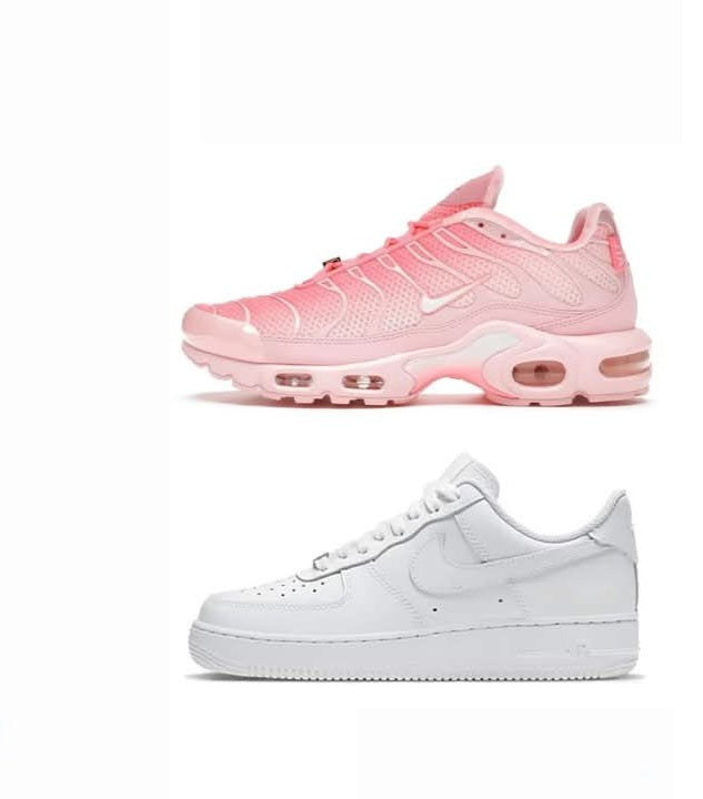 Nike Air Max"Pink"+Nike Air Force"White....COMBO