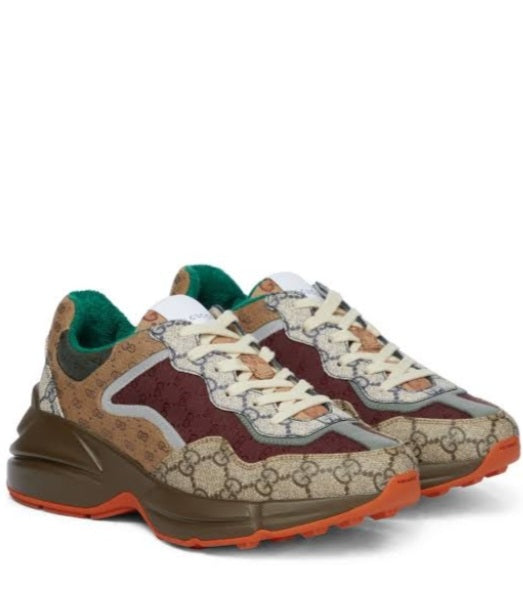 GG Rhyton Low-Top Sneaker