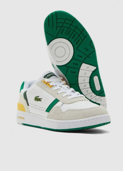 Lacoste T-Clip"White & Green, Yellow"
