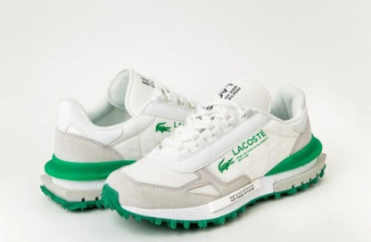 Lacoste Elite Active White & Green