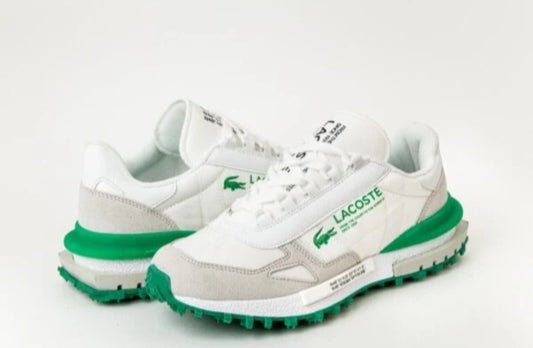 Lacoste Elite Active White & Green