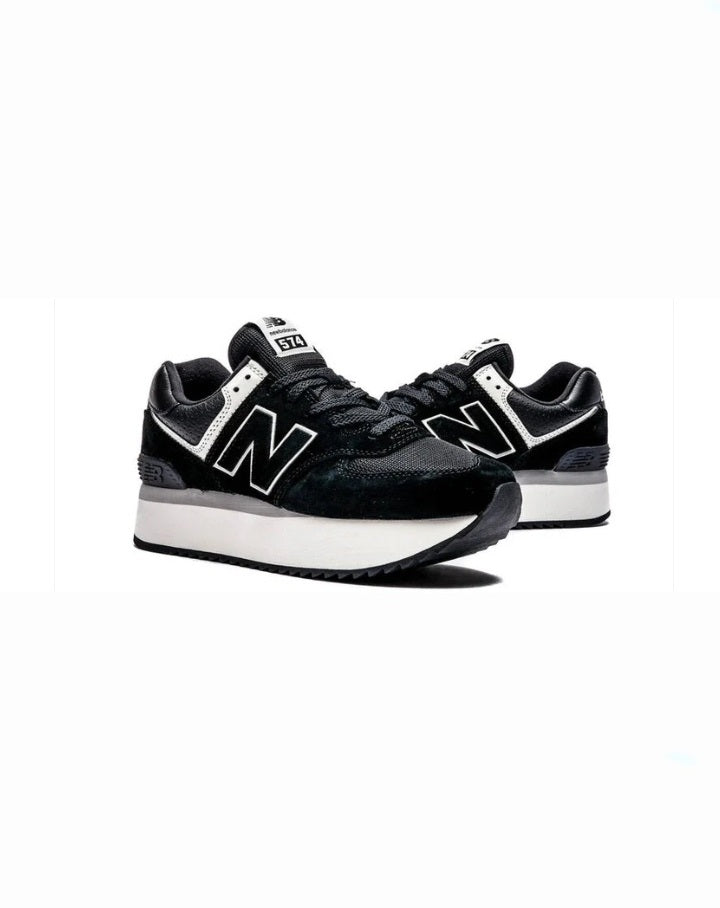 New Balance 574+ "Black & White"