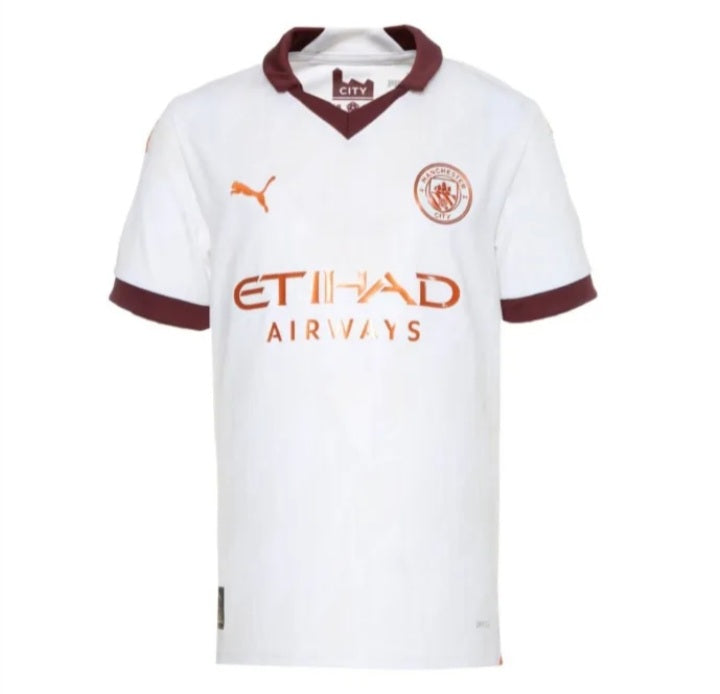 Man City Away 23/24 Soccer Jersey