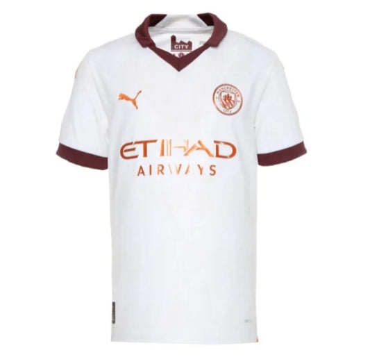 Man City Away 23/24 Soccer Jersey