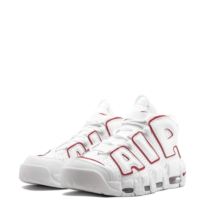 Nike Air More Uptempo "White & Red"