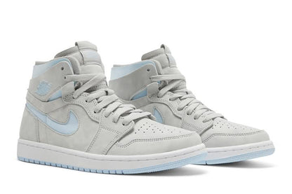 Bargain Deal Air Jordan 1 High Zoom Comfort-Cool Grey Light Blue