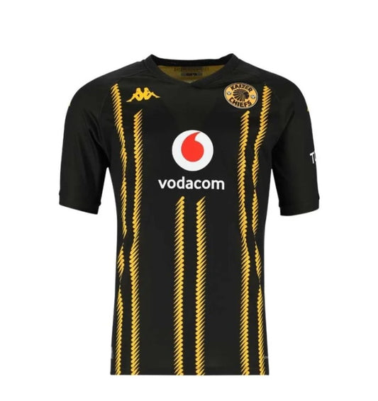 Kappa Kaizer Chiefs Kombat Pro 2025 Jersey Black & Yellow