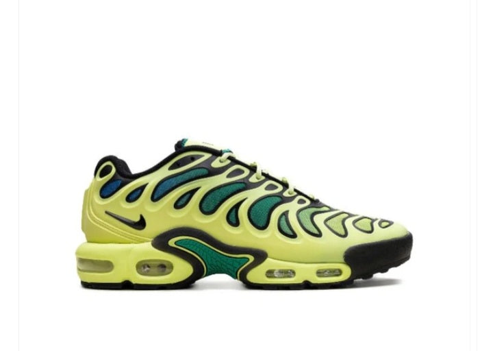 Nike Air Max Plus Drift TN"Light Lemon Twist, Black & Stadium Green"