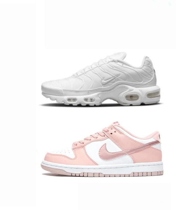Nike Air Max TN"White"+Nike Dunk Low"Pink"....COMBO