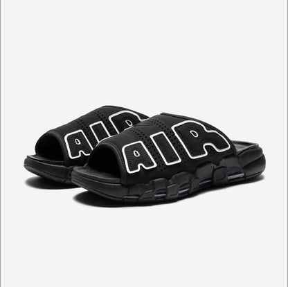 Nike Air More Uptempo Slide Black