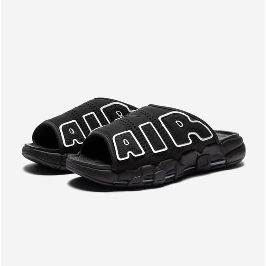 Nike Air More Uptempo Slide Black