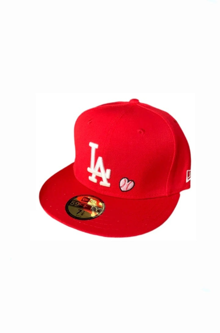 Red Fitted Cap