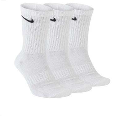 Nike Cushioned Crew Socks X3 White