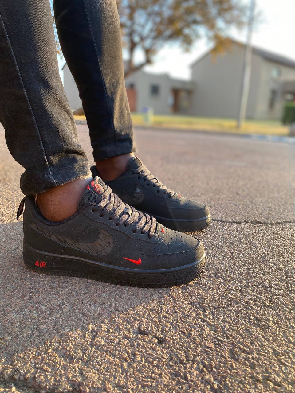 Air Force Crimson Black & Red