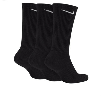 Nike Cushioned Crew Socks X3 Black