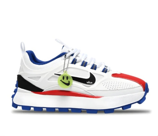Nike Bailleli White & Red,Blue & Black