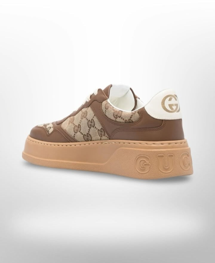 GG Embossed Low-Top Sneaker
