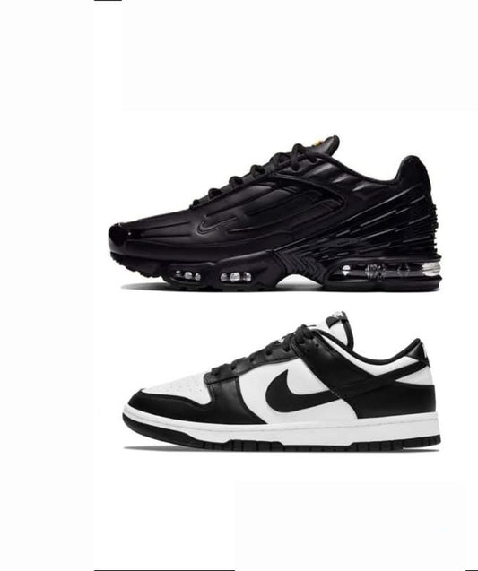 Nike Air Max Plus 3 Black+Nike Dunk Low....COMBO