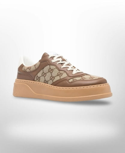 GG Embossed Low-Top Sneaker